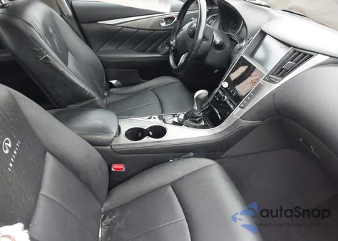 2014 Infiniti Q50 Premium from USA, damaged, VIN JN1BV7AP5EM682486